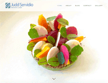 Tablet Screenshot of juddchef.com